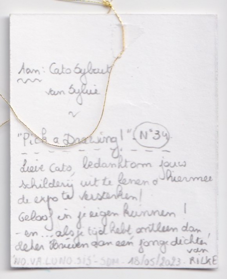 'Pick a Color!' - Prelude: N°34 (back) - to Cato Sybout